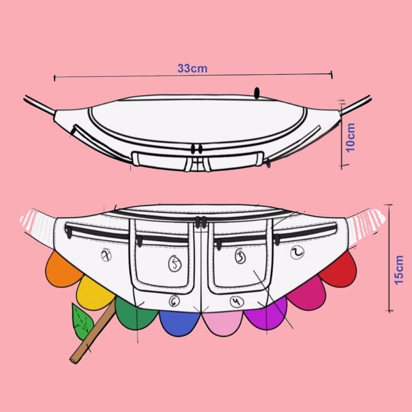 Bloom Bum Bags