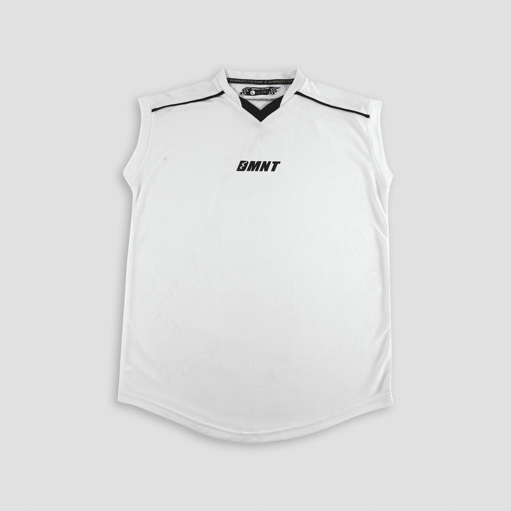 DMNT Jersey Sleeveless Dixie Series White
