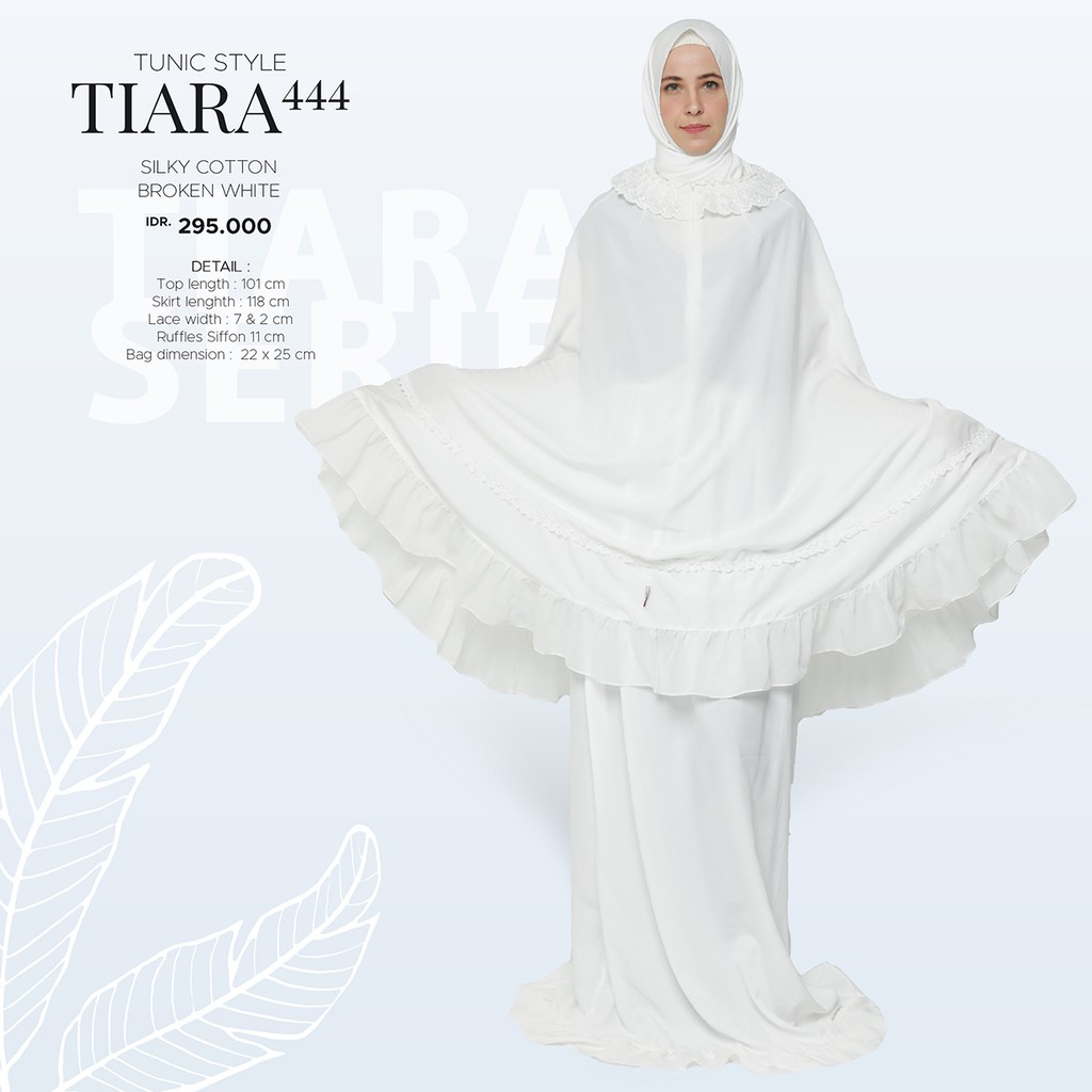 Tatuis Mukena Tiara 444 Broken White