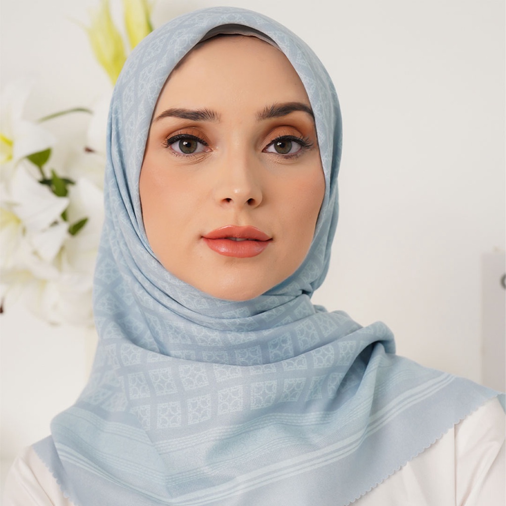 Mahasti Cloud Monogram Scarf