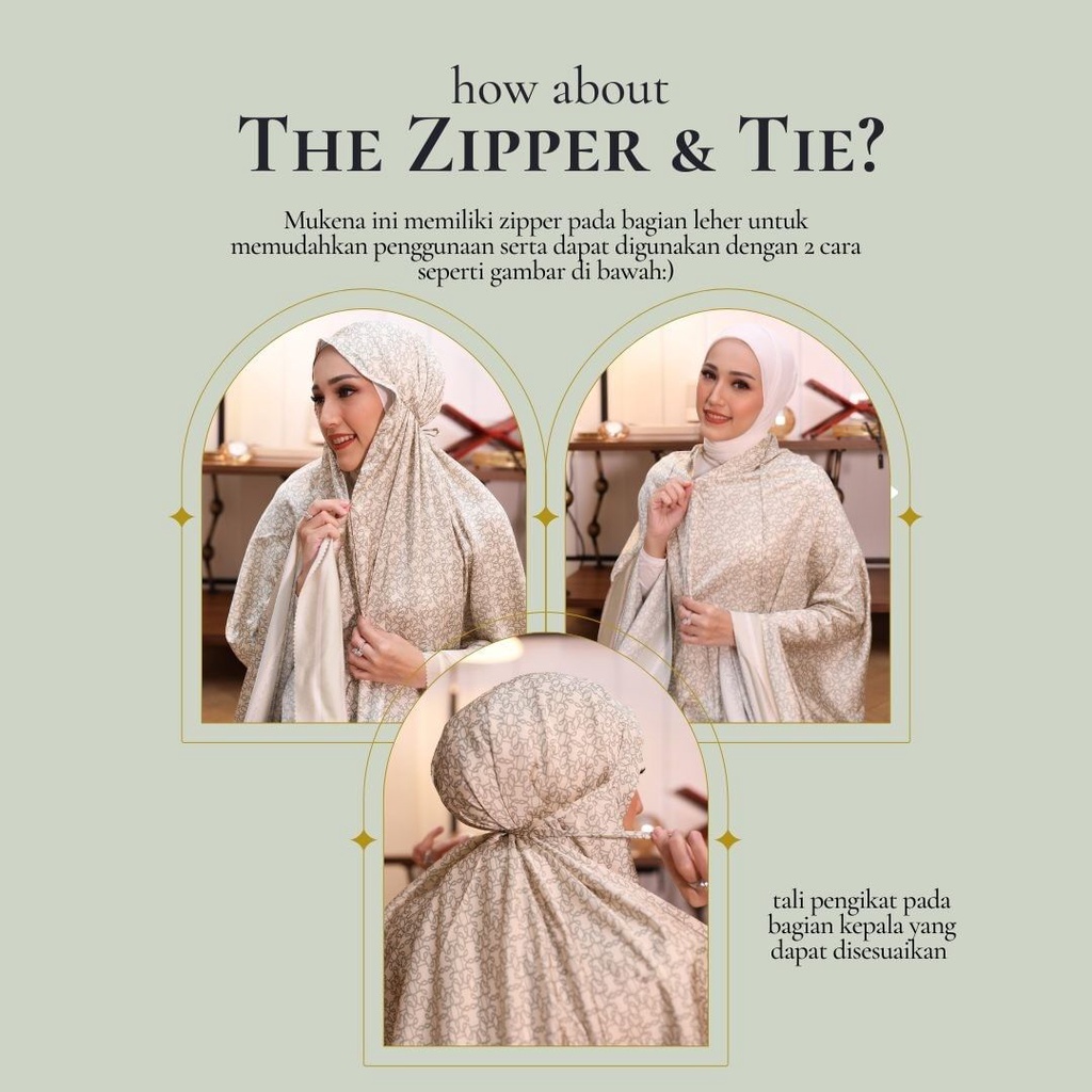 The Classic Monogram Halwa X Adelia Pasha Prayer Robe - Maroon