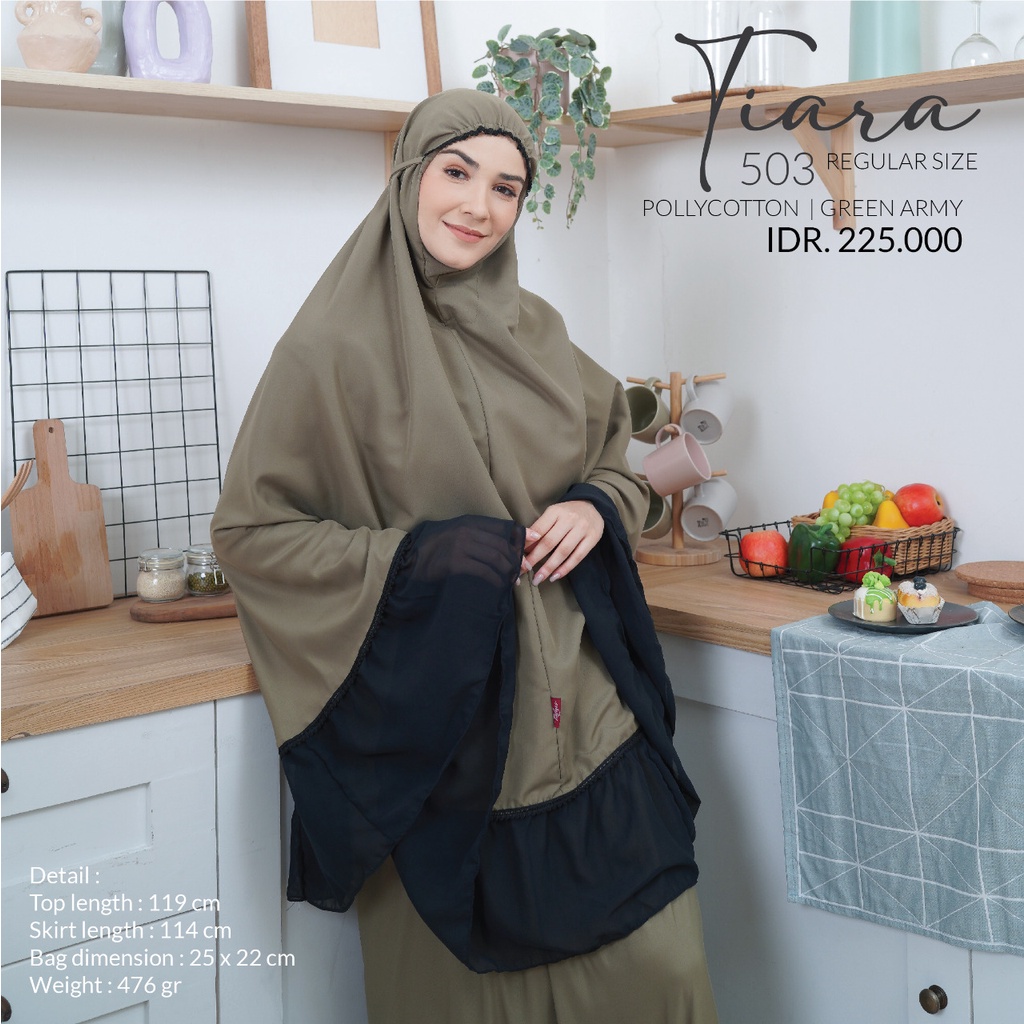 Tatuis Mukena Tiara 503 Dewasa Reguler Modest Series