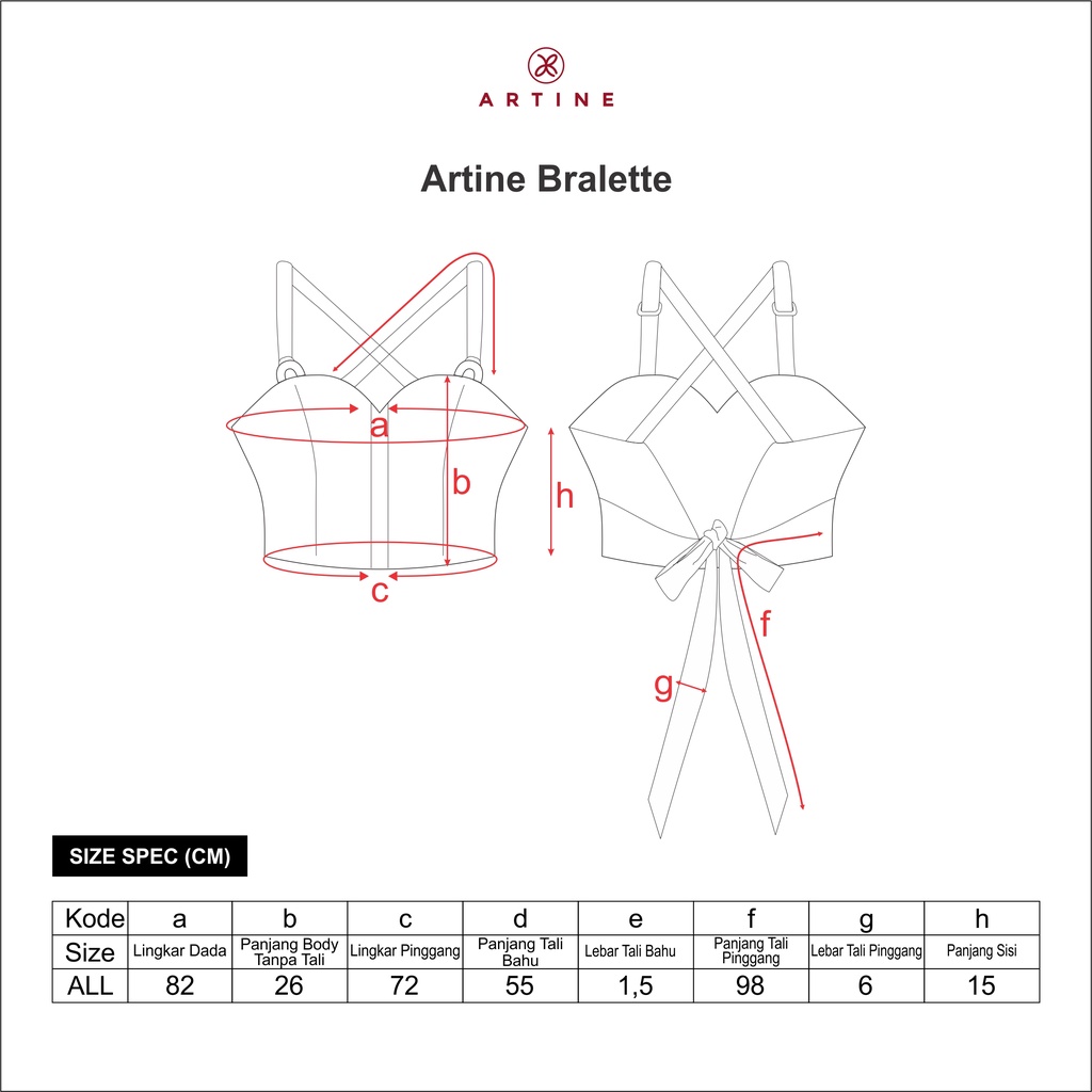 Artine - Bralette 