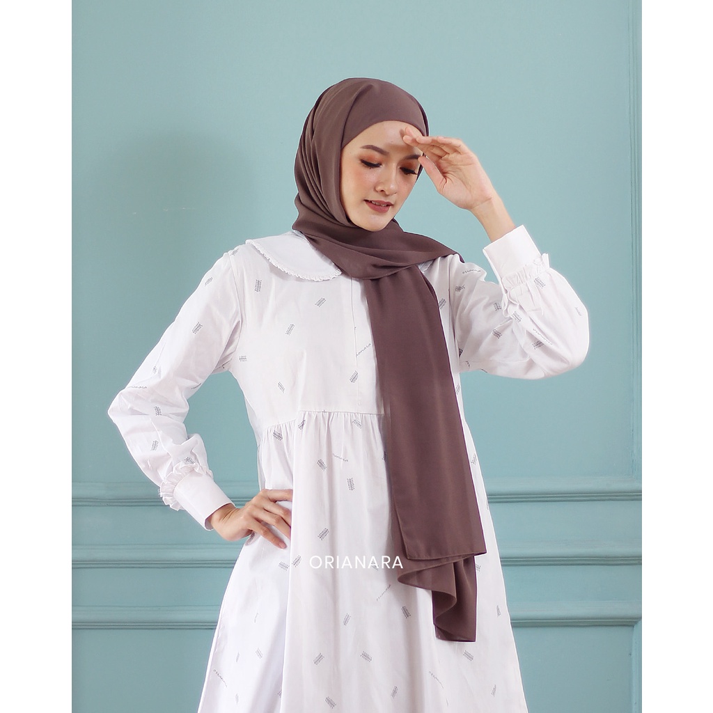Orianara - Sausan Pashmina Instan Mocca