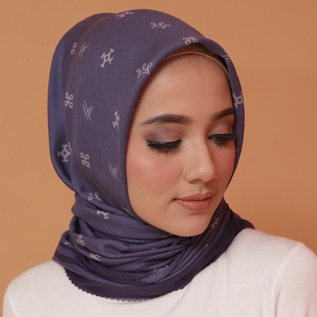 Monogram Scarf Lilac