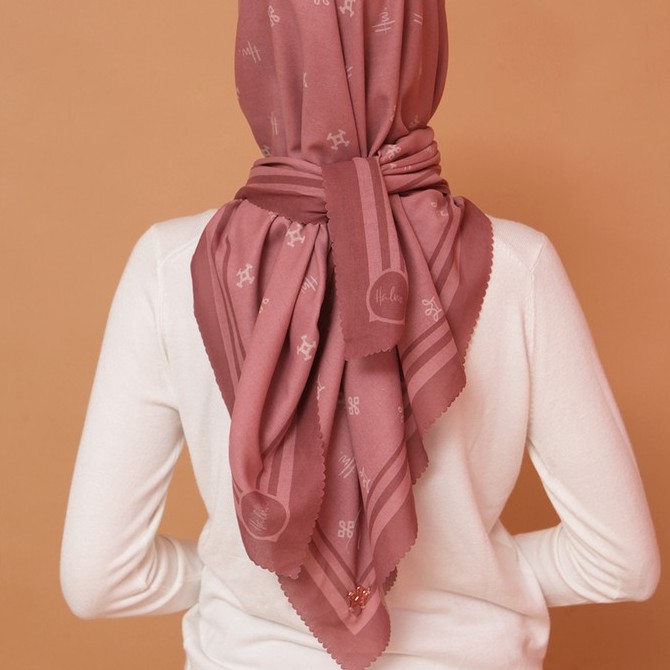 Monogram Scarf Blossom