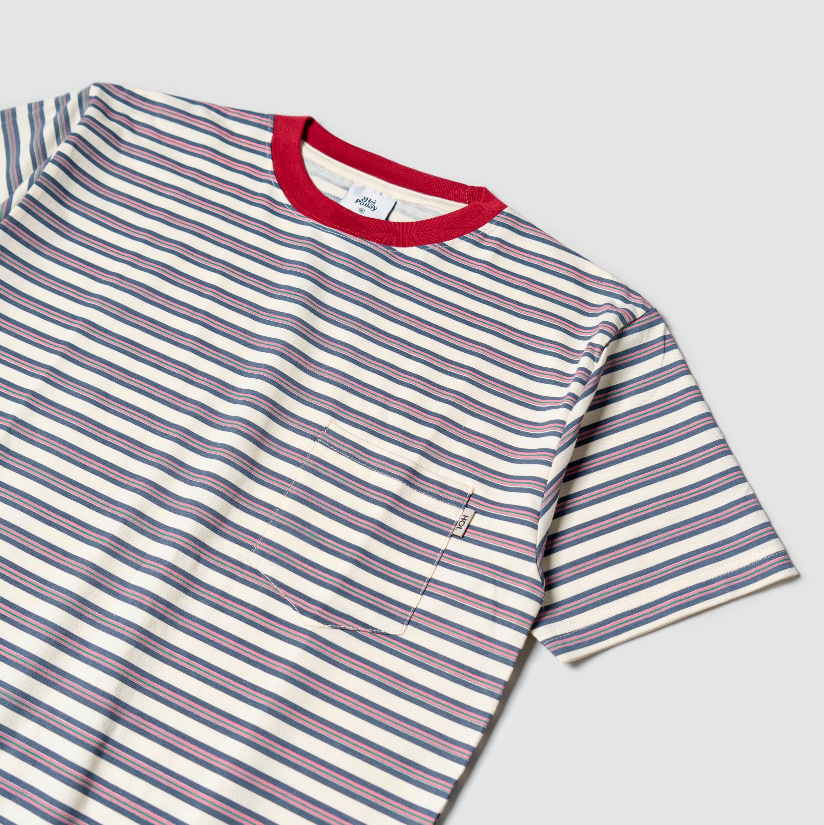 Wine Stripe Tee