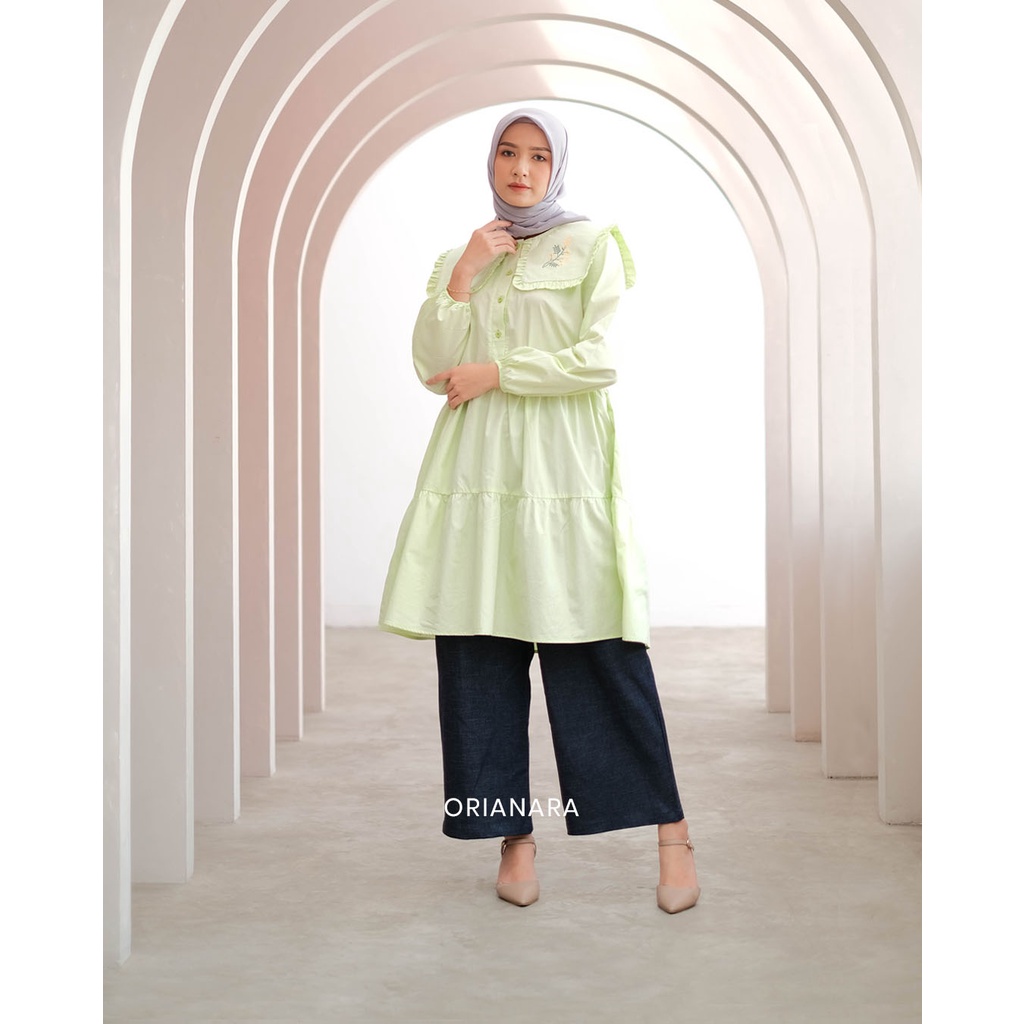 Eshal Tunik Soft Light Green