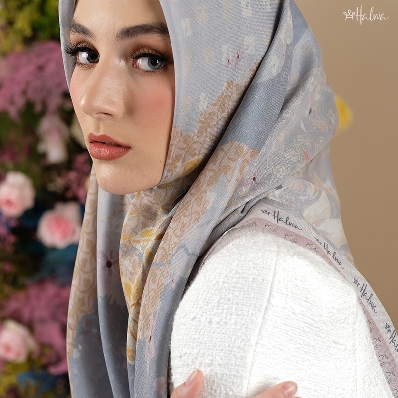 Asoka Scarf Light Grey