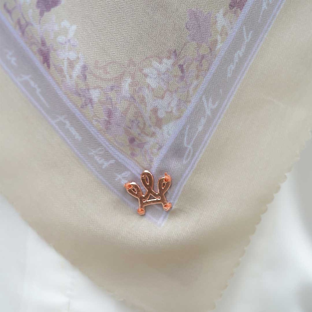 Rumi Poems Huma Gold Scarf
