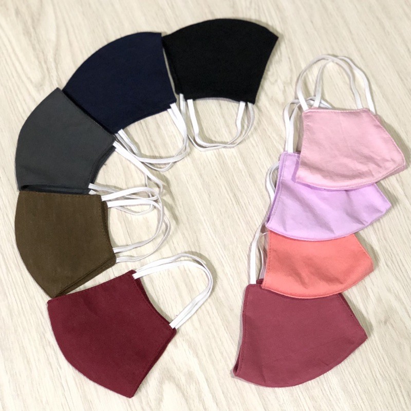 Masker Kain Anak 3Lapis Hijab & Nonhijab