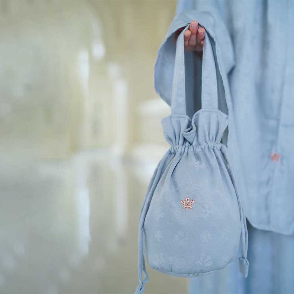 Syahira Lavender Grey Prayer Robe