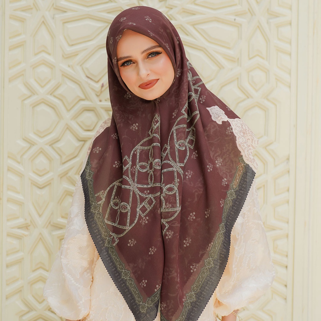 Persian Kasra Tan Scarf
