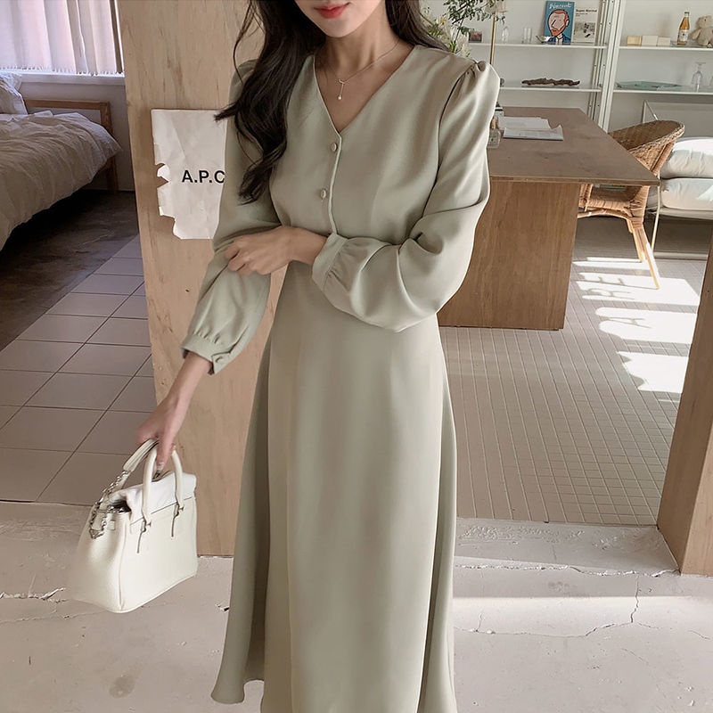 HI937 Sweetness V-Neck Dress