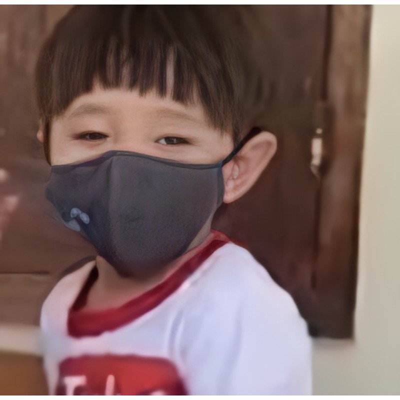 Masker Kain Anak 3Lapis Hijab & Nonhijab