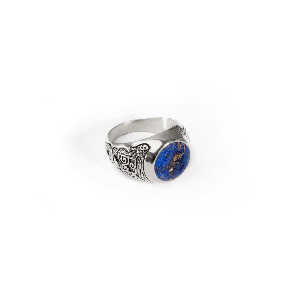 Garuda Naga Lapis Lazuli Ring
