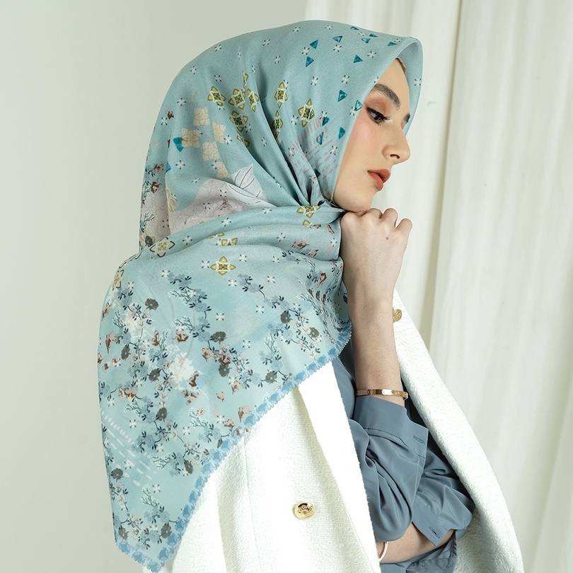 Gardenia Scarf Mint