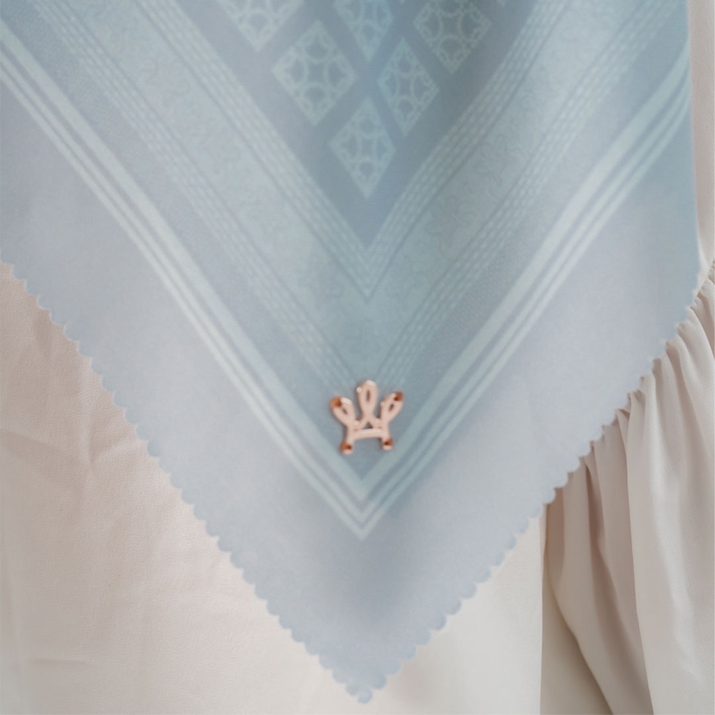 Mahasti Cloud Monogram Scarf
