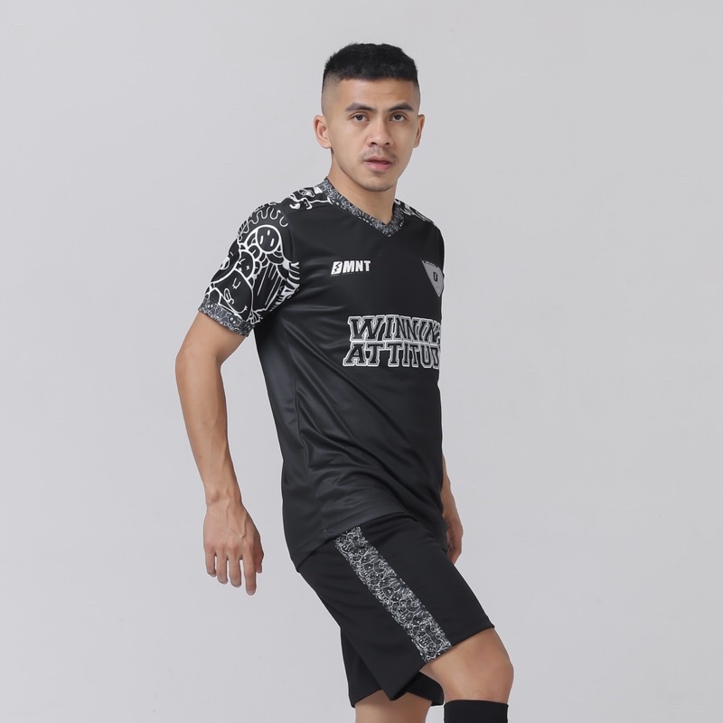 DMNT Jersey Tessel Black
