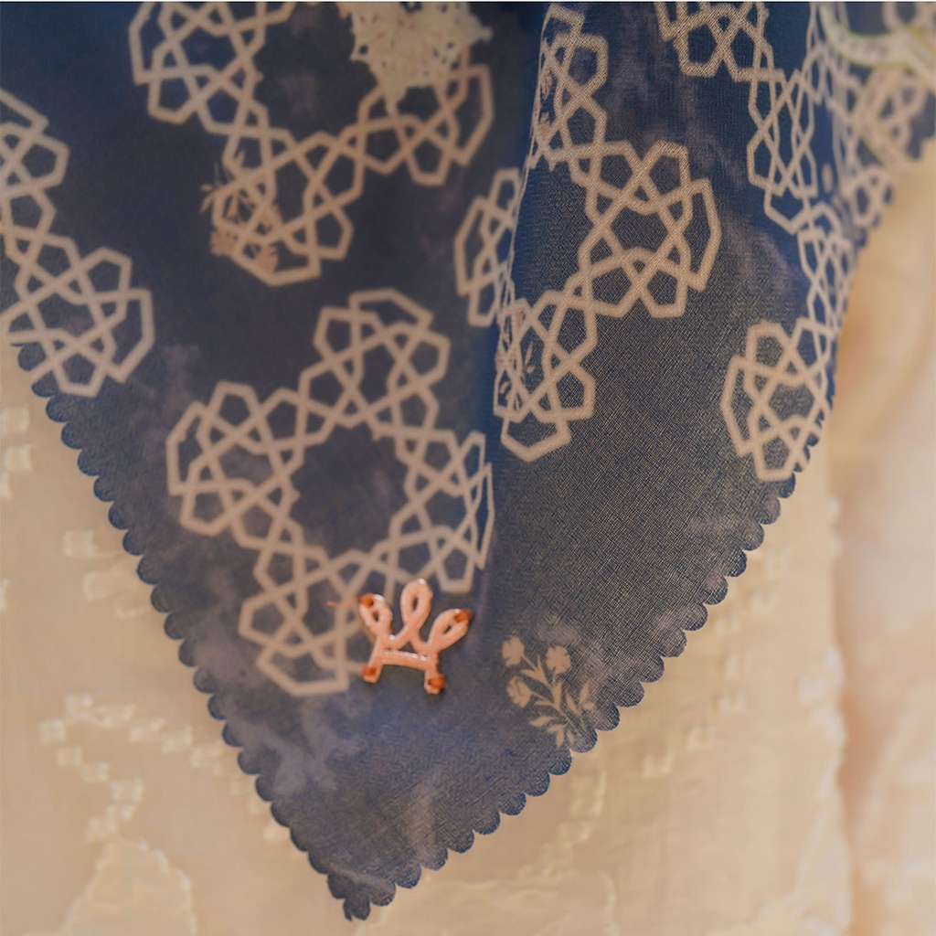 Persian Cyra Blue Scarf