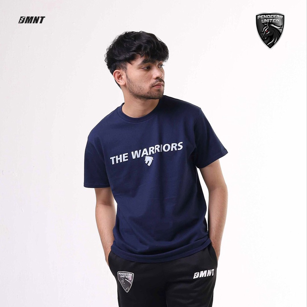 DMNT T-Shirt Kasual Pendekar United Navy