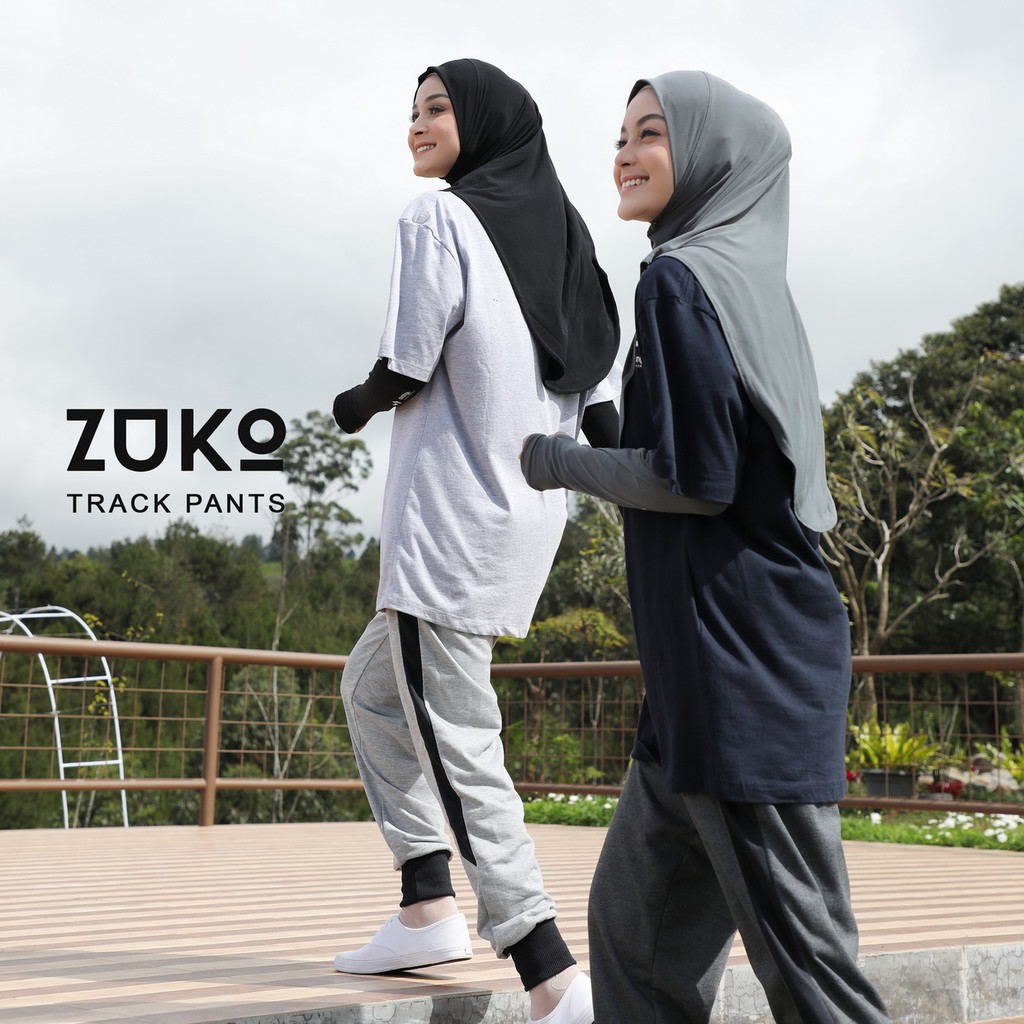 Celana Panjang Training Olahraga Unisex Jogger Zuko Track Pants