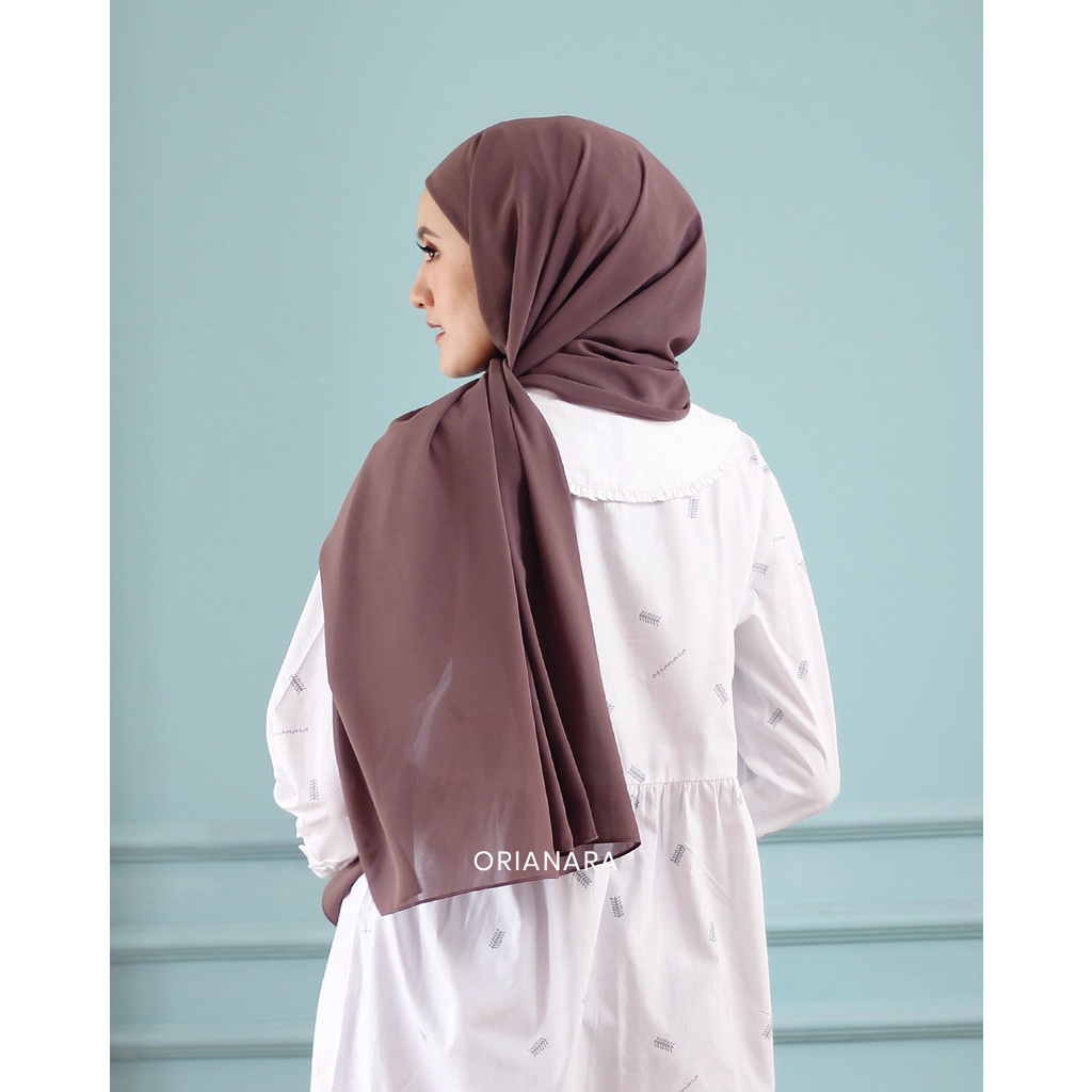 Orianara - Sausan Pashmina Instan Mocca
