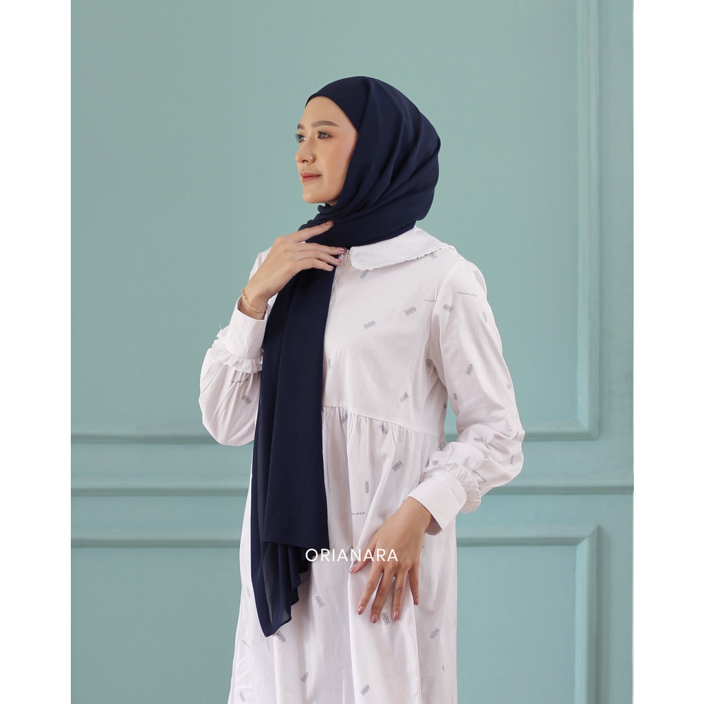 Orianara - Sausan Pashmina Instan Navy