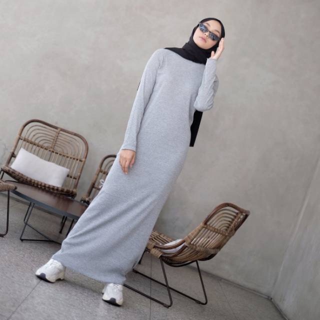 Monoxroom - Ribbed Knit Dress