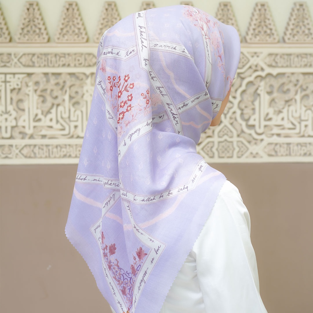 Rumi Poems Layla Lilac Scarf