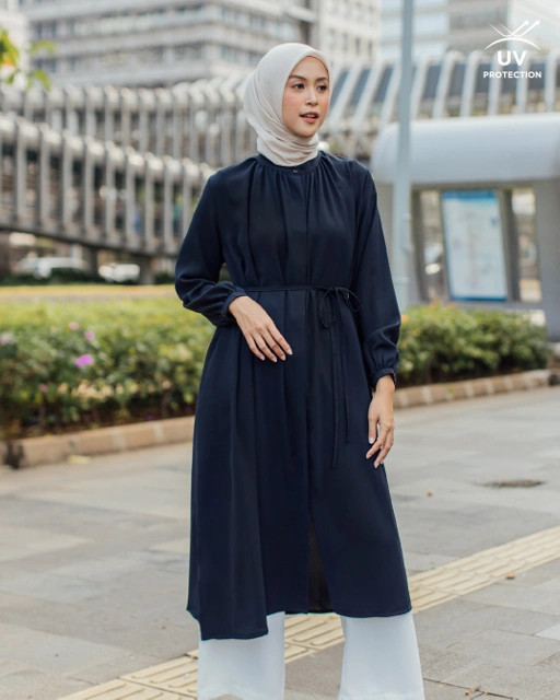 Image of BENITA MIDI DRESS - BLACK