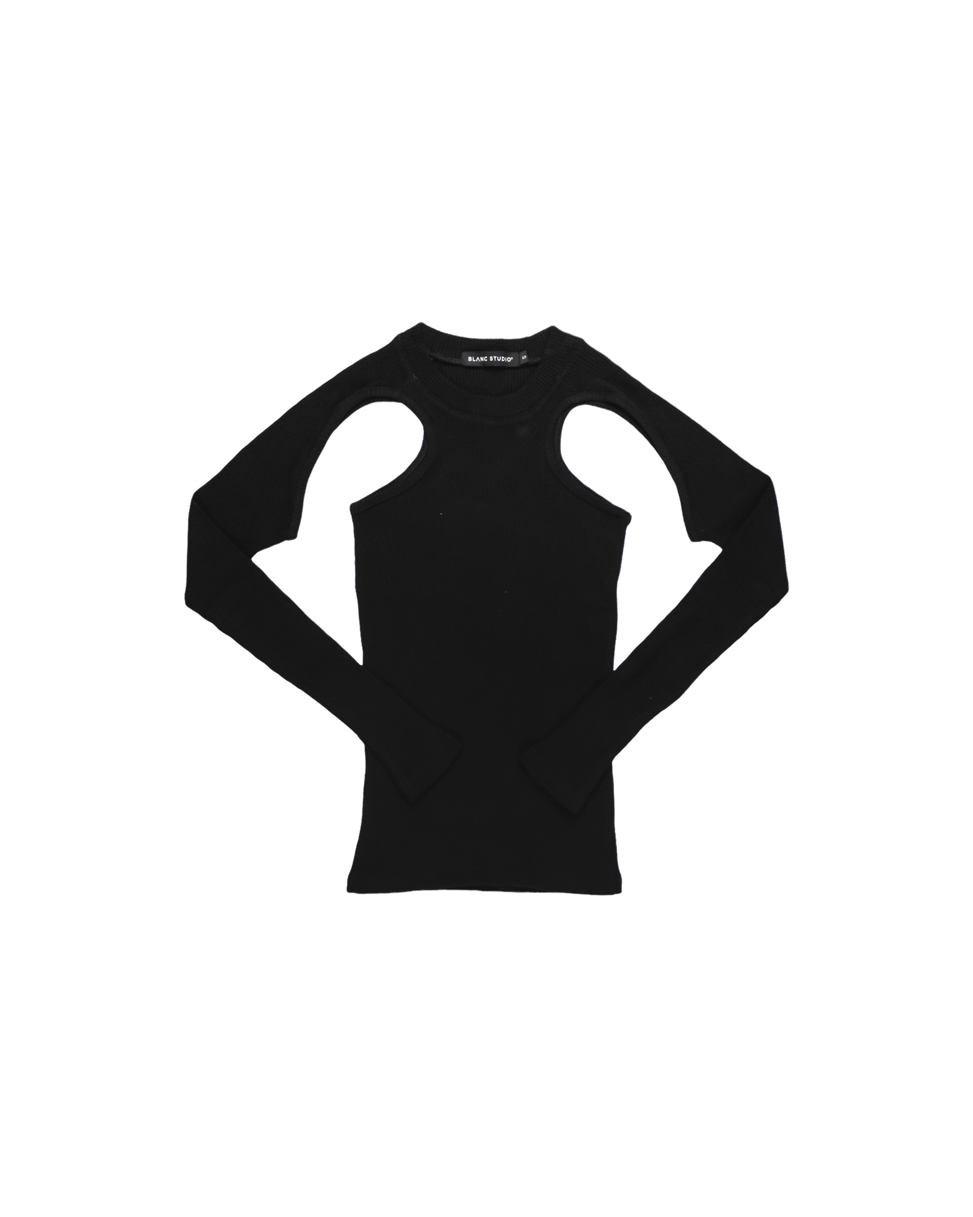 FORM LONG-SLEEVE TOP - BLACK 