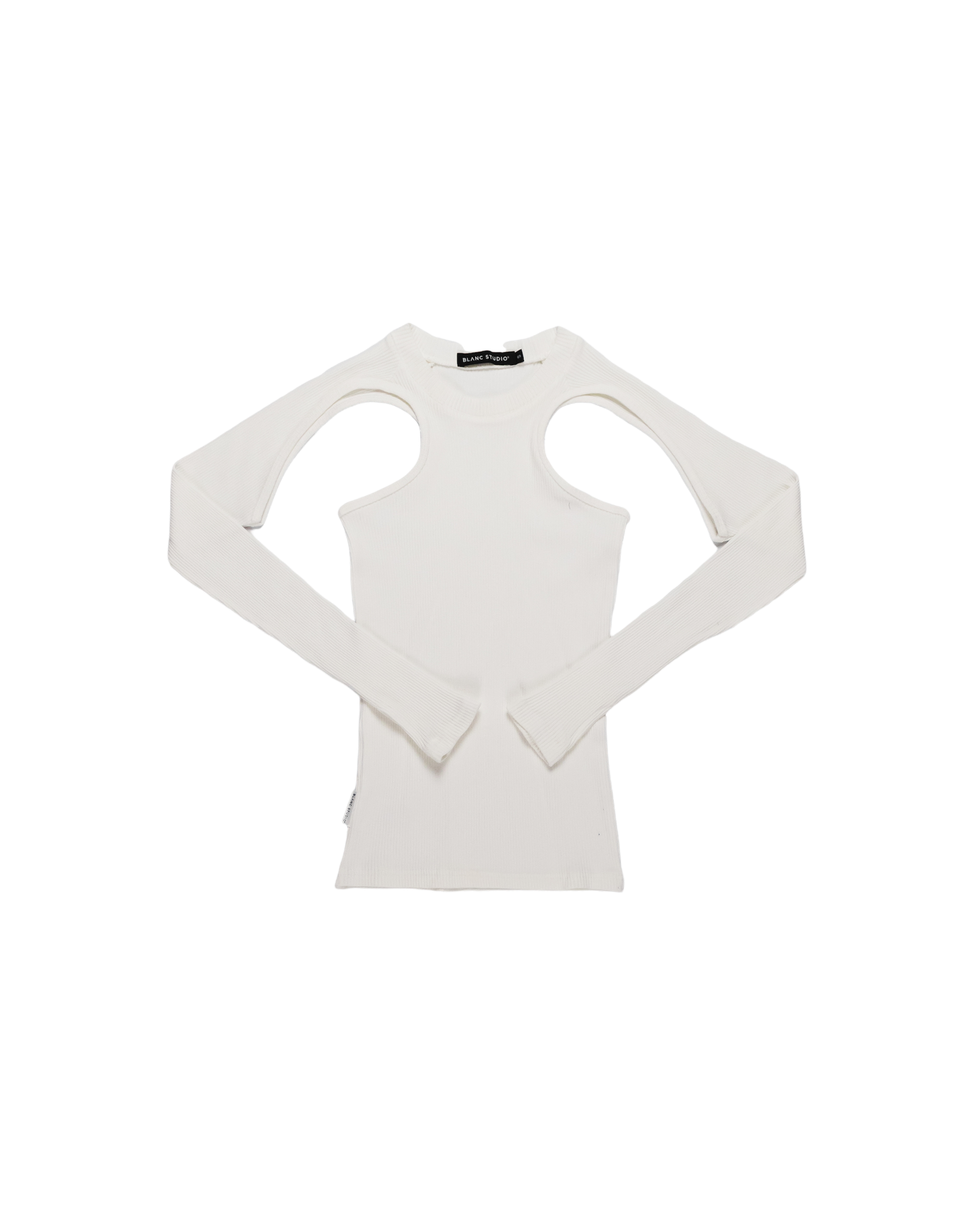FORM LONG-SLEEVE TOP - WHITE 