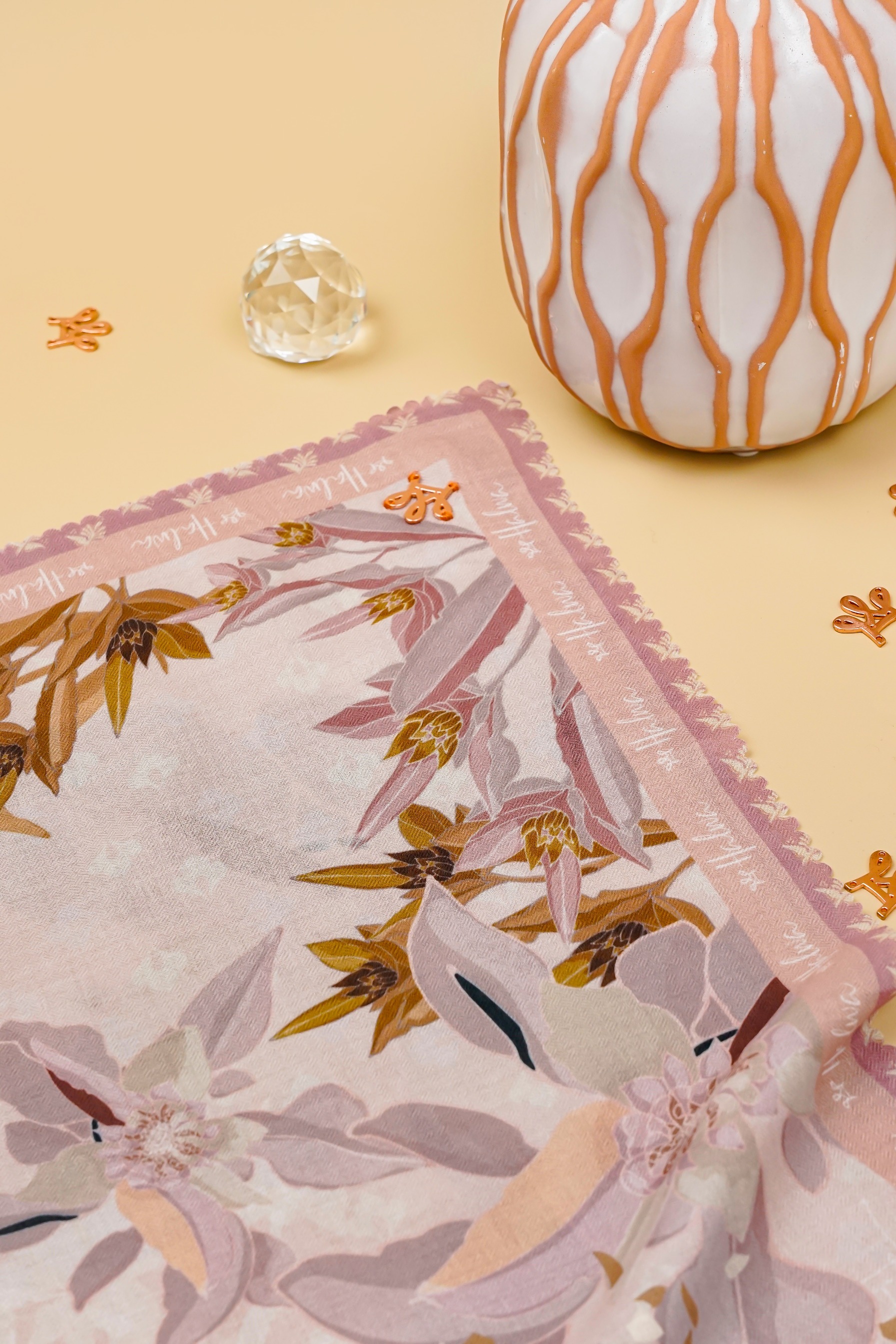 Asoka Scarf Rosequartz