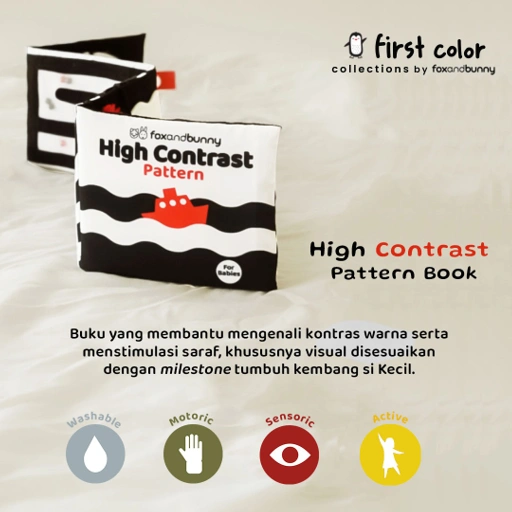 Fox and Bunny - Contrast Book Series (First Colors & High Pattern ...