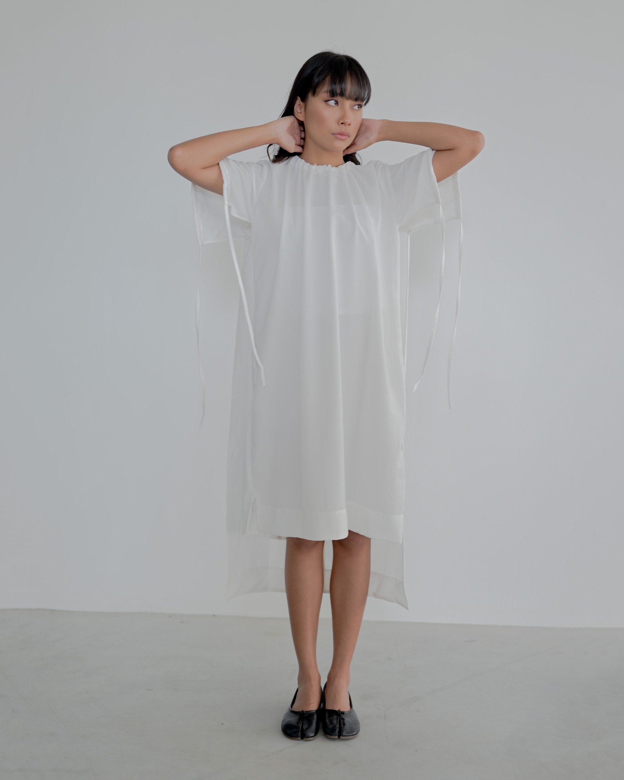 Holey Dress BW