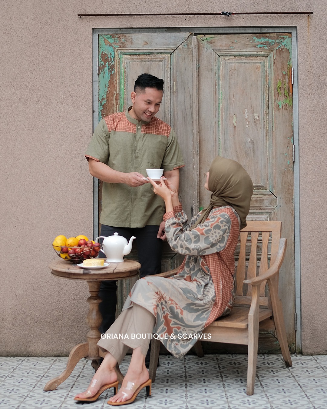 Zerafina Tunik Green