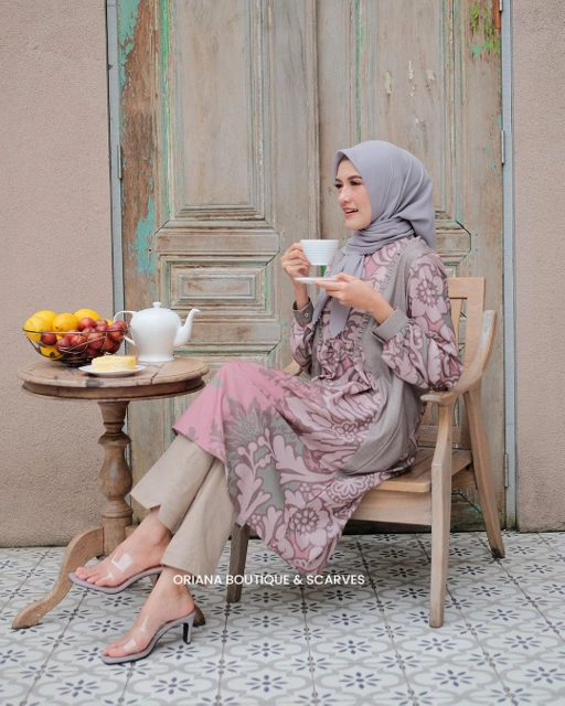 Zerafina Tunik Mocca Dusty