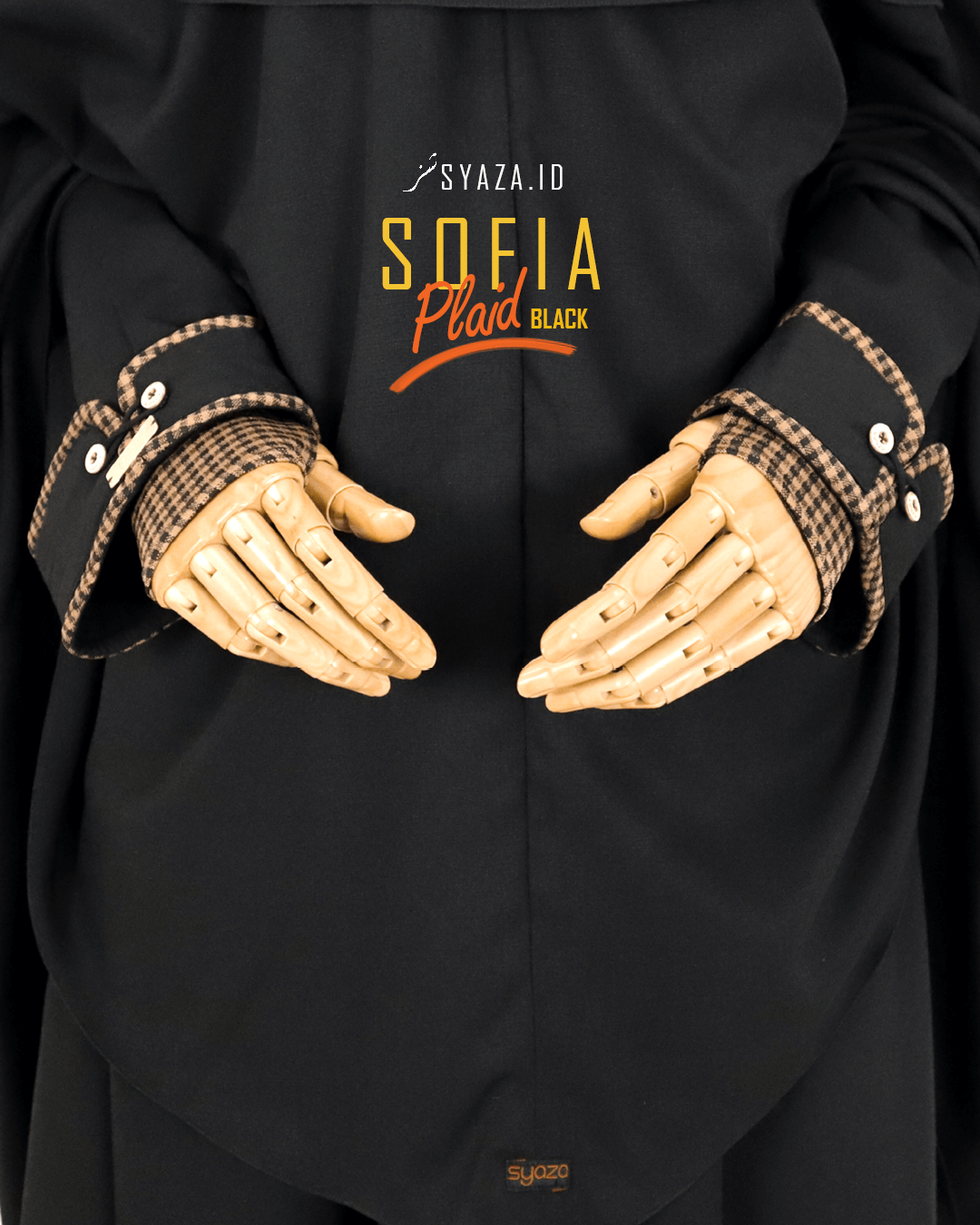 Sofia Plaid Abaya