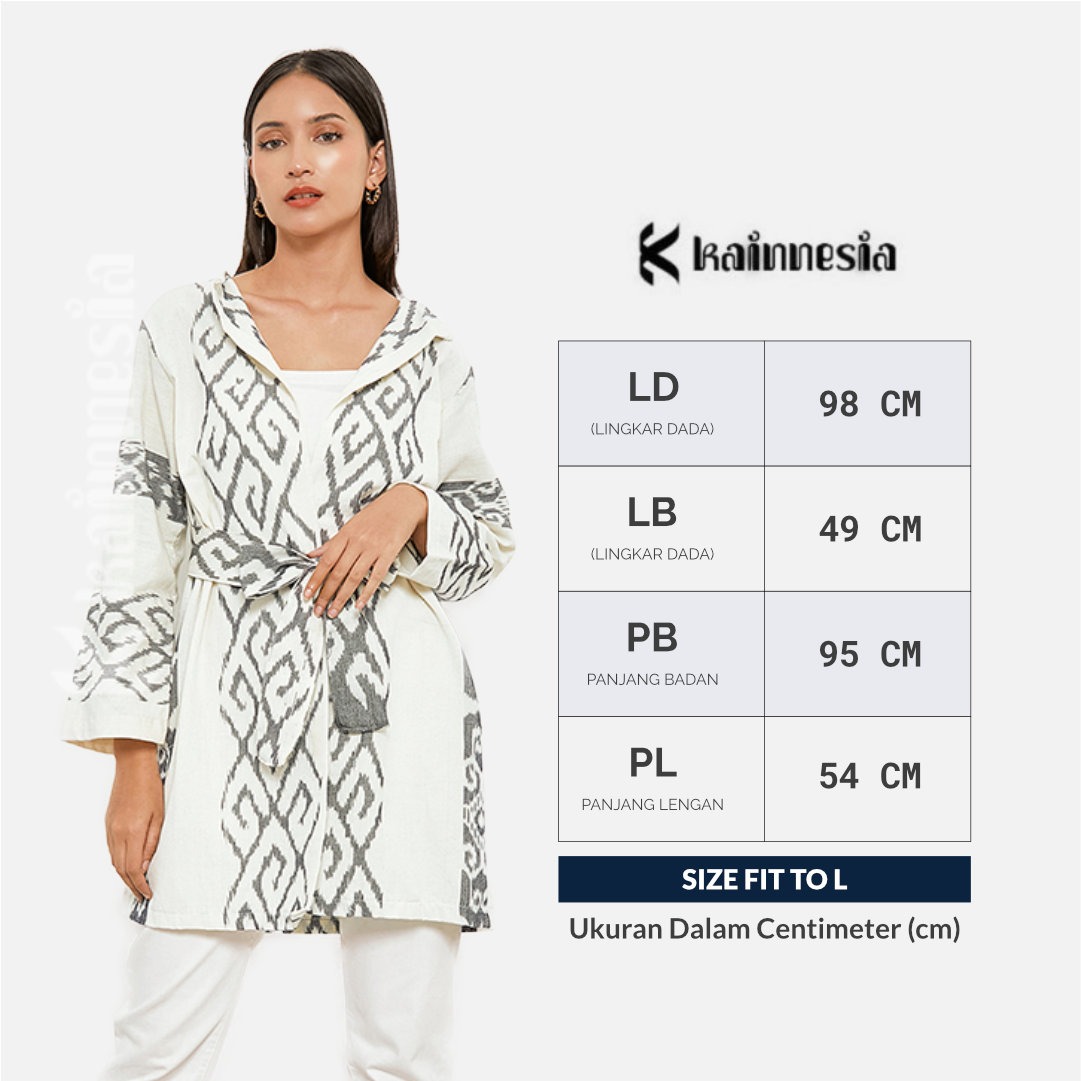 BULAN - OUTER TENUN WANITA - AKASA SERIES - KAINNESIA