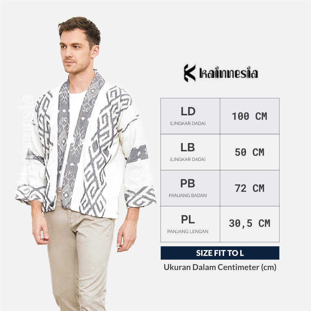 BULAN - OUTER TENUN PRIA - AKASA SERIES - KAINNESIA
