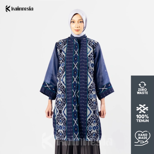 Image of DEWANGKARA SERIES - MOTIF AALIYAH - OUTER WANITA
