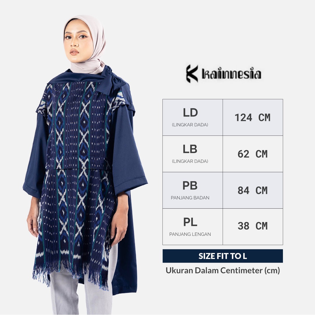 DEWANGKARA SERIES - MOTIF FATIMAH - TUNIK WANITA