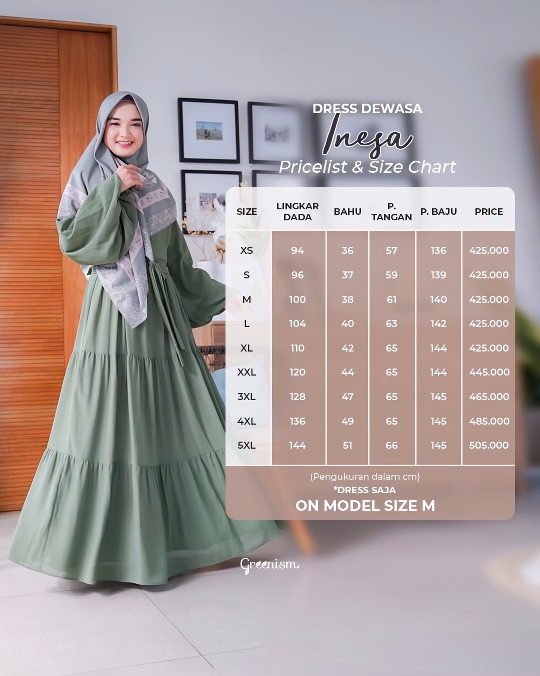 INESA | DRESS POLOS DEWASA ONLY