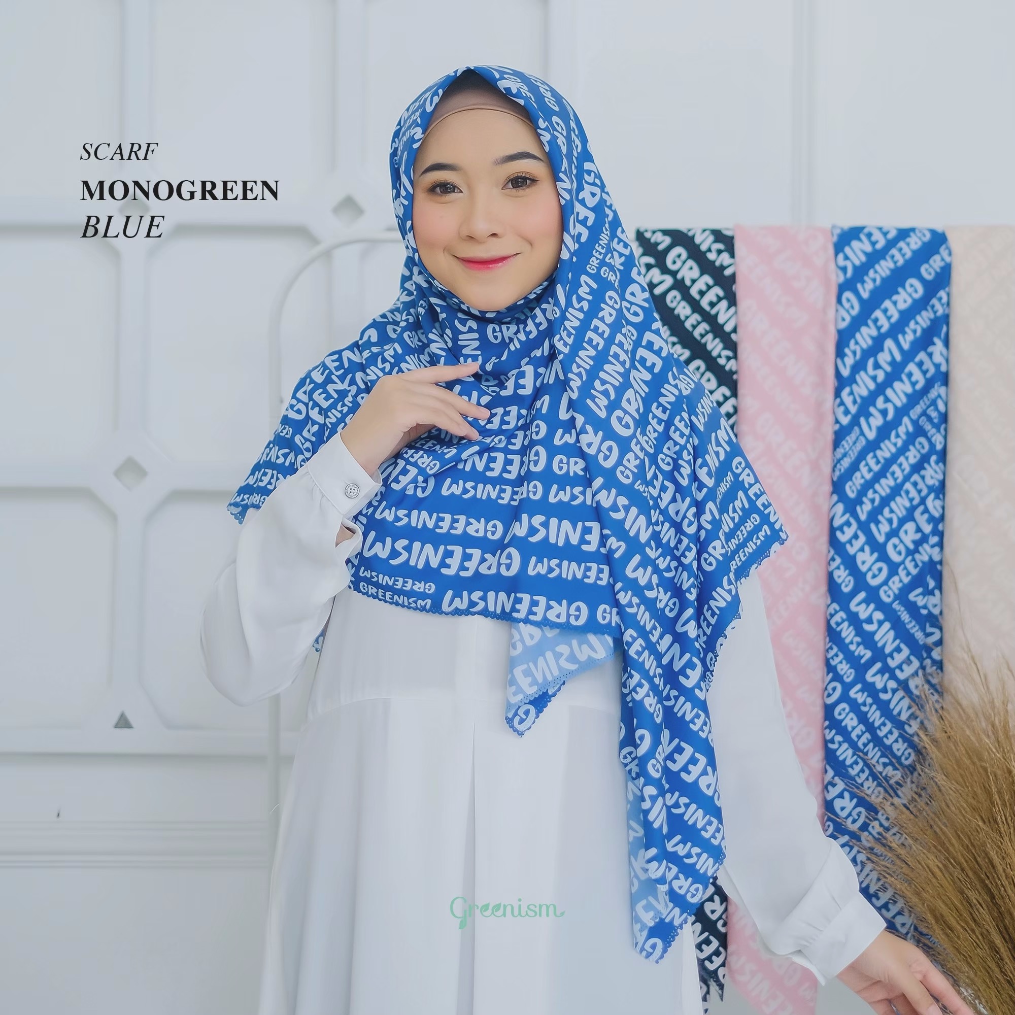 MONOGREEN SCARF