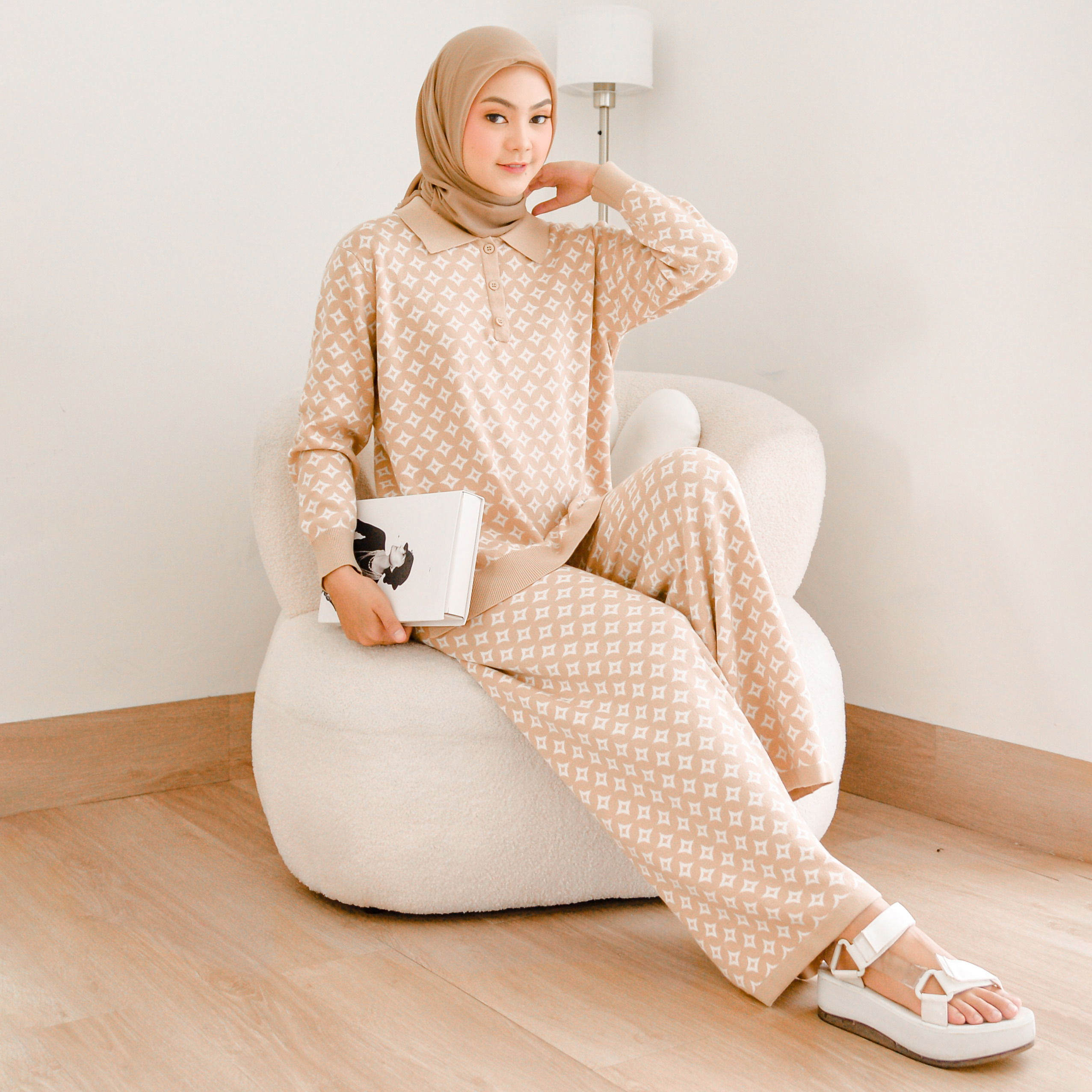 Mahiya Knit Set Latte