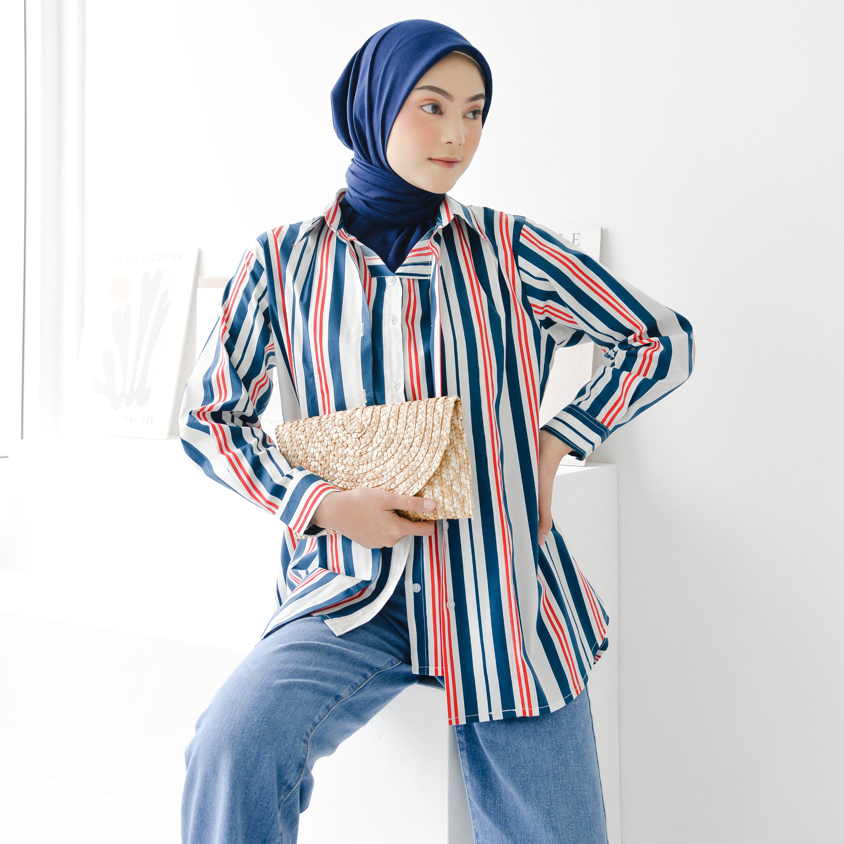 Netha Shirt Saphire