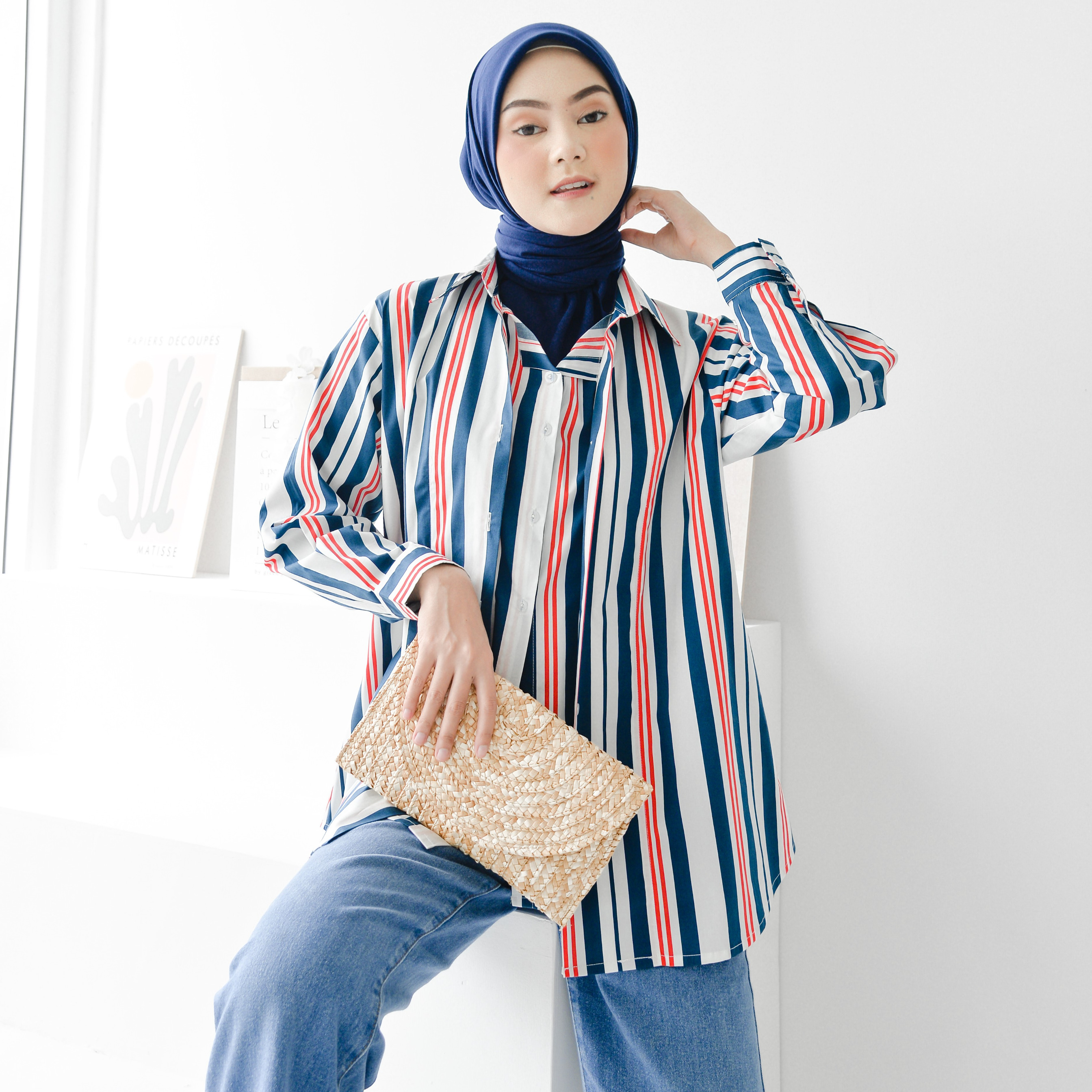 Netha Shirt Saphire