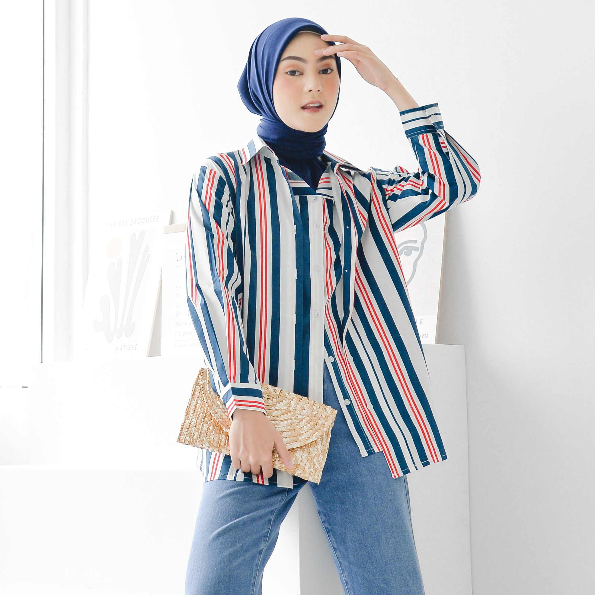 Netha Shirt Saphire