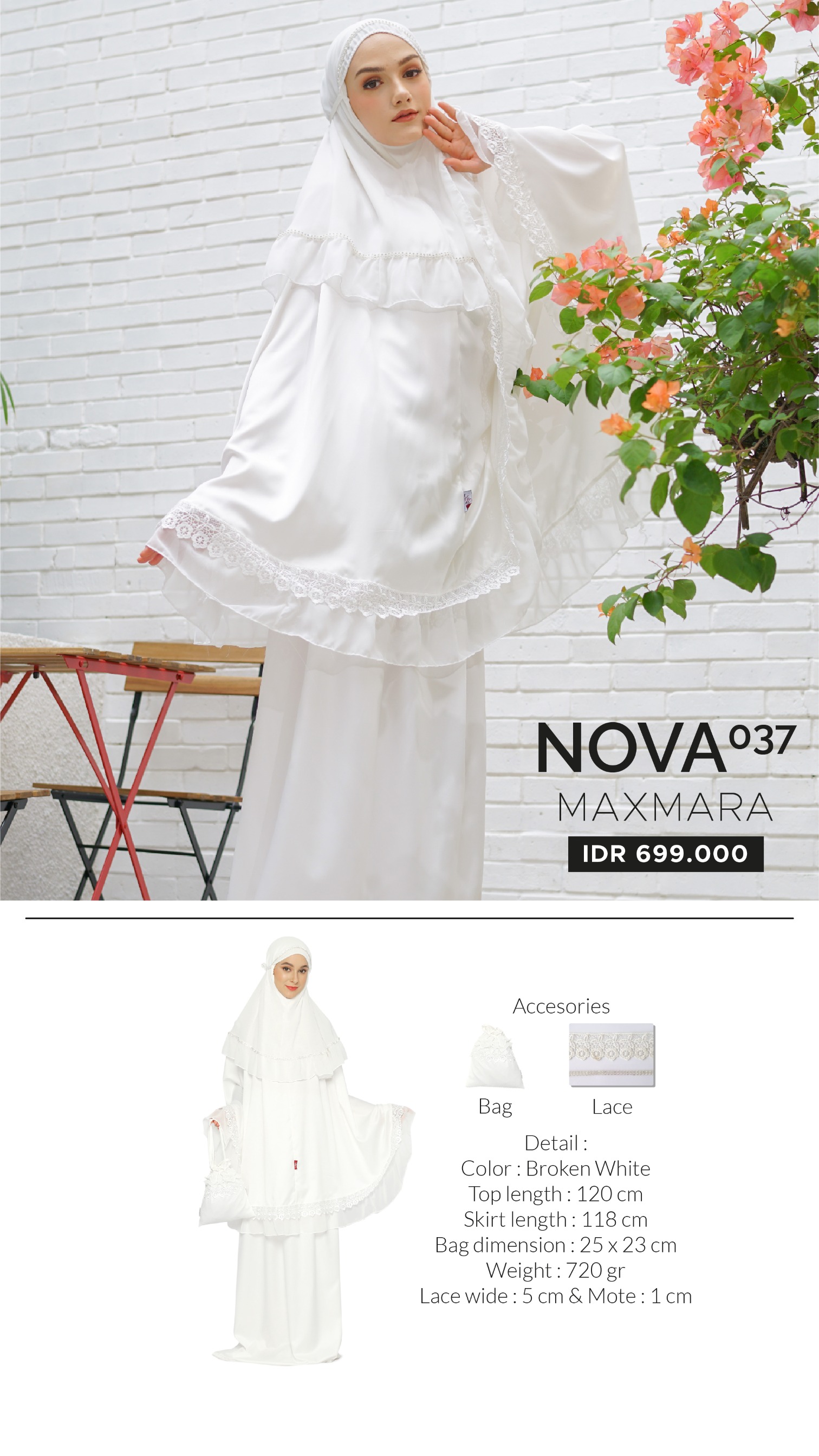 Tatuis Mukena Nova 037 Modesty For Mom Series